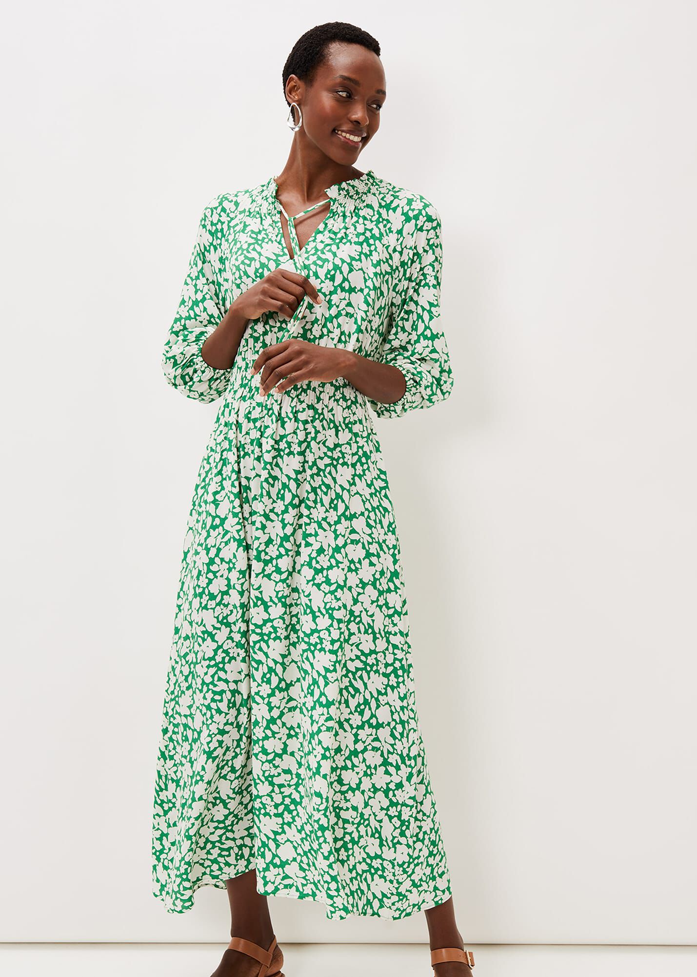 Phillipa Floral Midaxi Dress | Phase Eight
